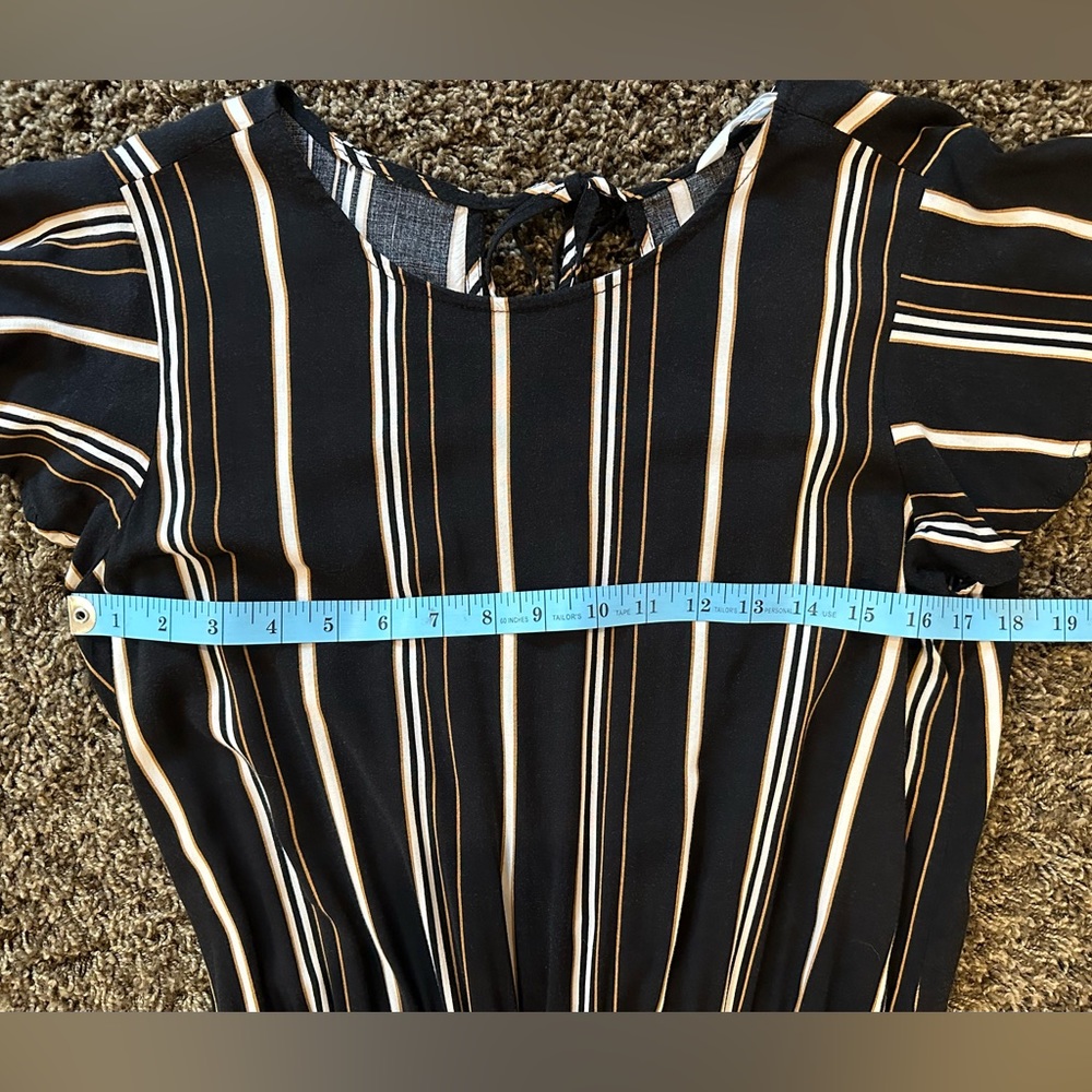 Time and Tru Striped Jumpsuit - Picture 7 of 14
